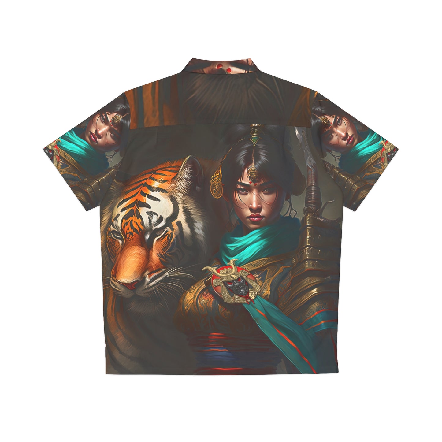 Bengal Tiger Goddess - California Chill Shirt