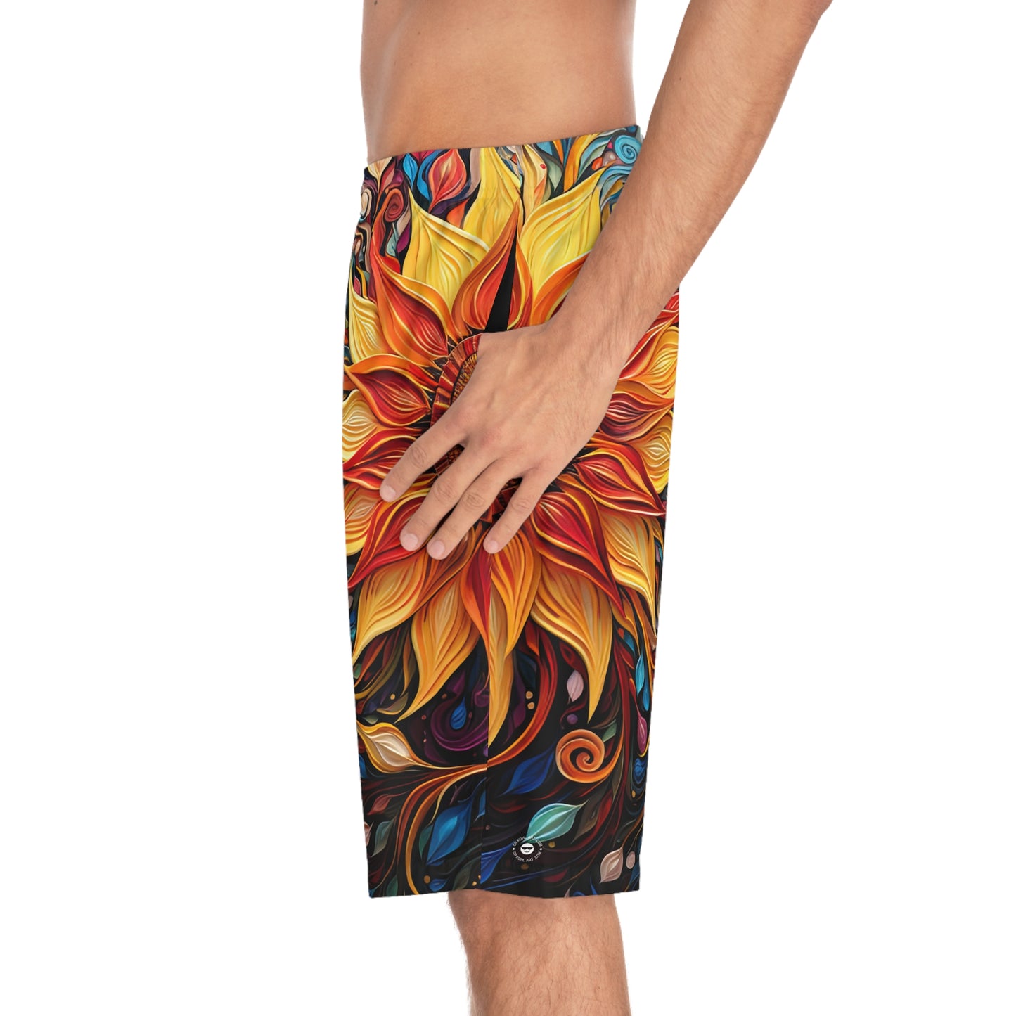 Blustery Blossom - Artistic Board Shorts