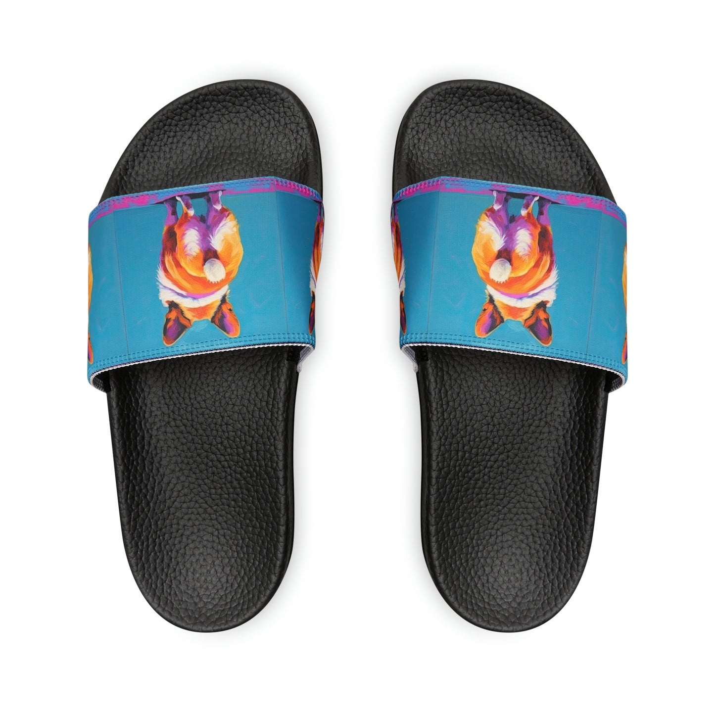 Corgi Butt Blues - Men's Slides