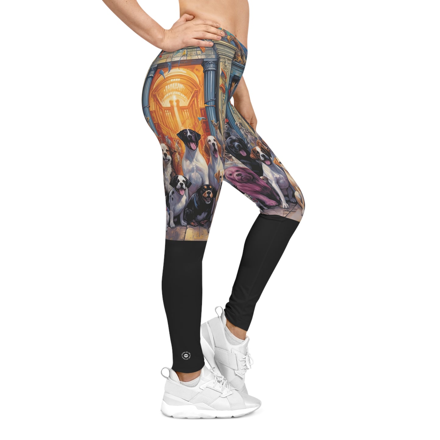 Welcome to the Pearly Gates - Artistic Leggings