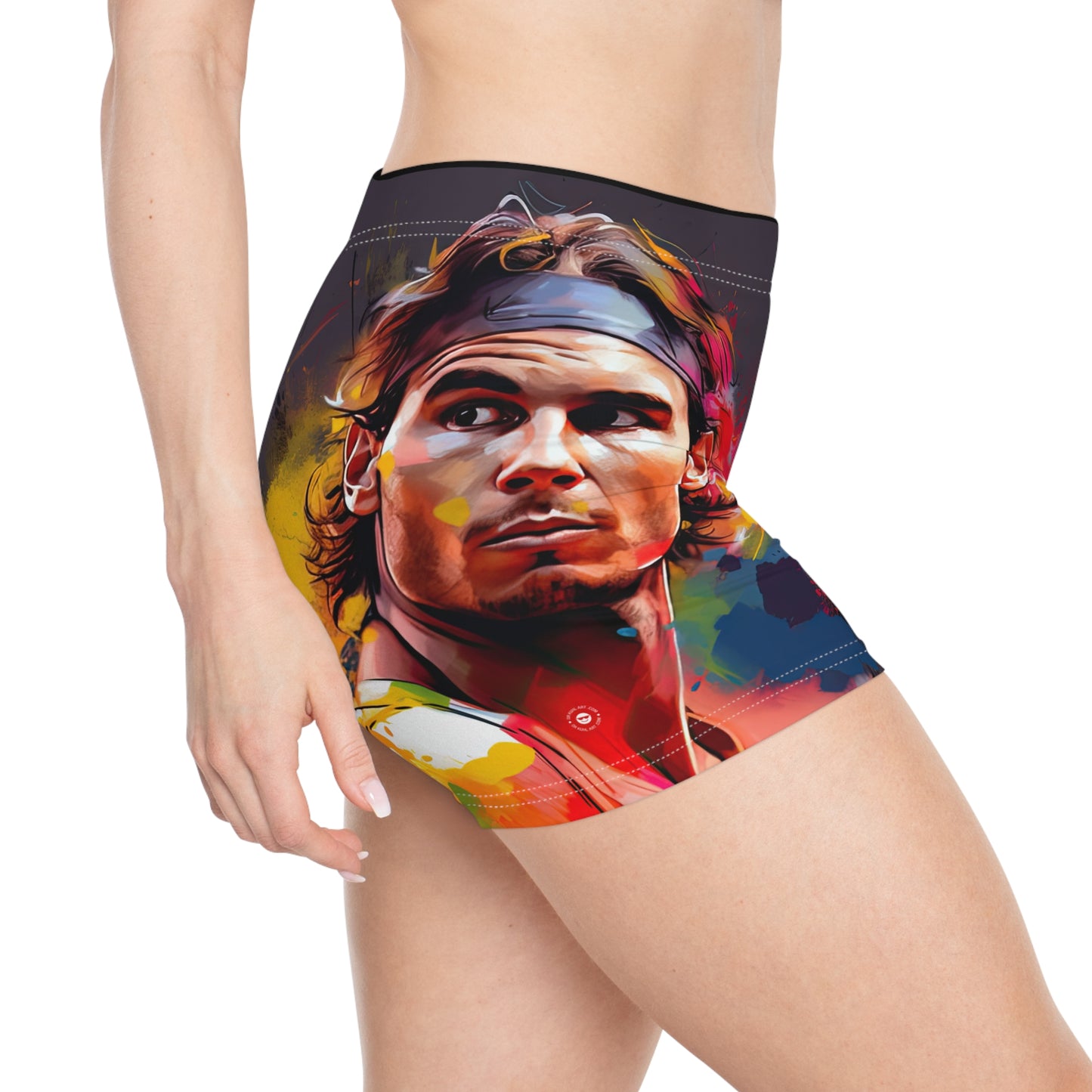 Raphael Nadal Portrait - Artistic Shorts