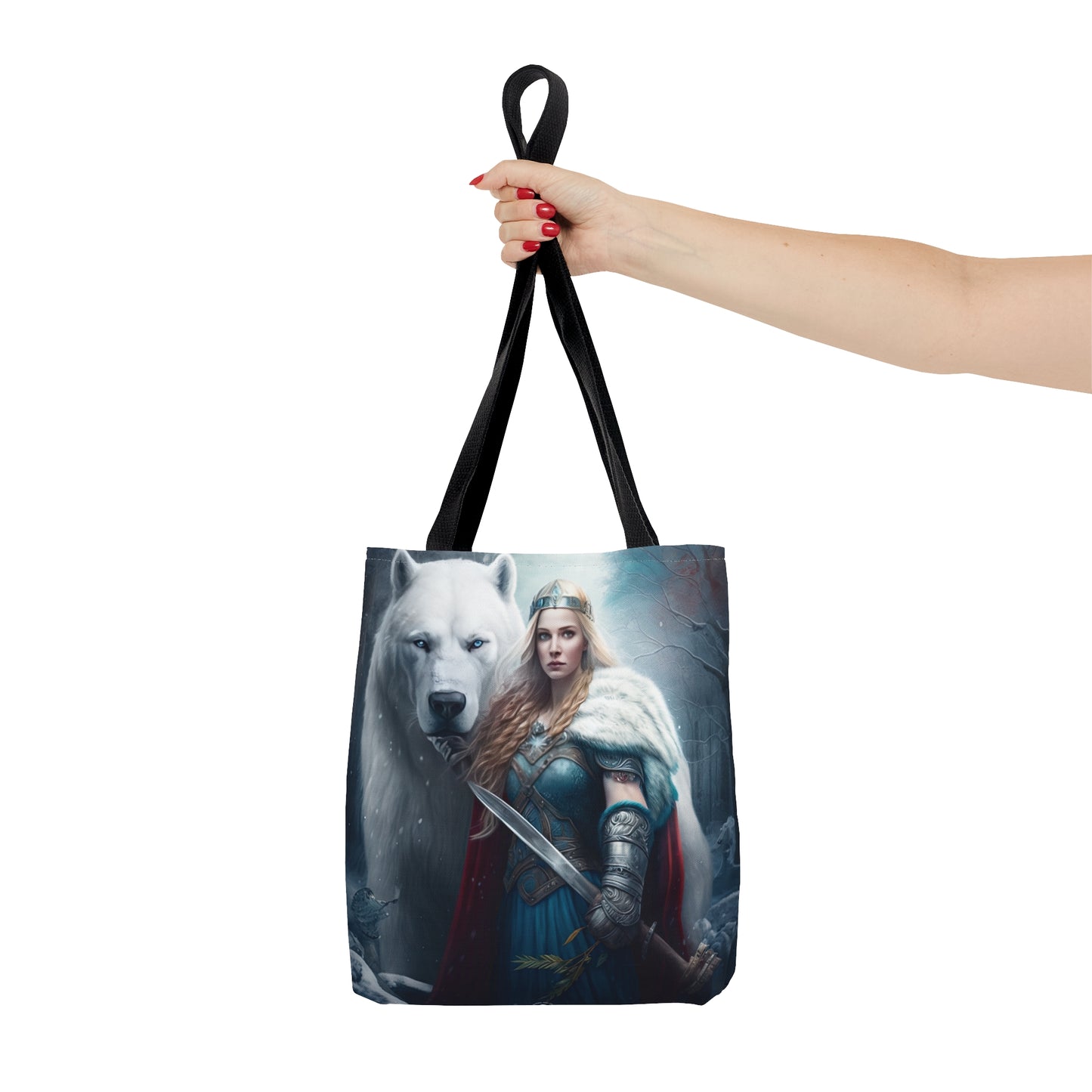 Polar Bear Baroness - Artistic Tote Bag