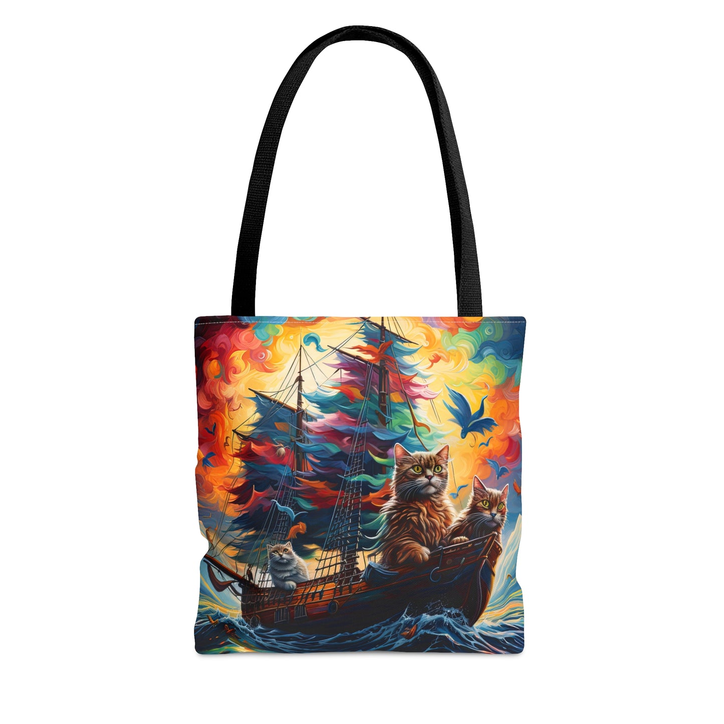 Sea Cats - Artistic Tote Bag