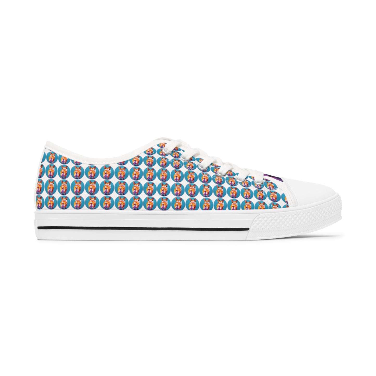 Corgi Butt Dots - Women's Sneakers