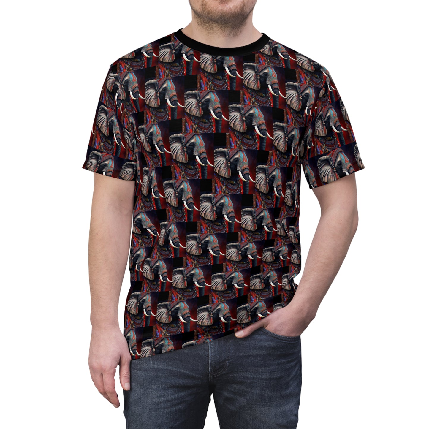 Elephant Mosaic - Fashion Tee