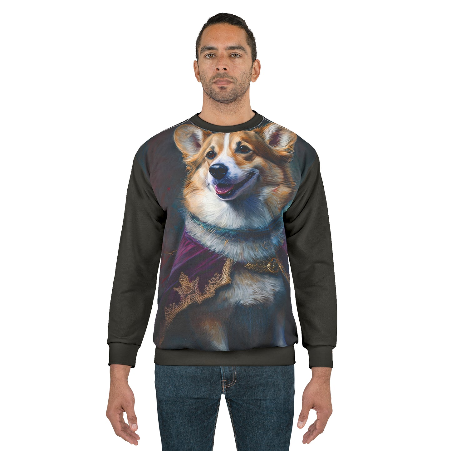 Corgi Royalty - Artistic Sweatshirt