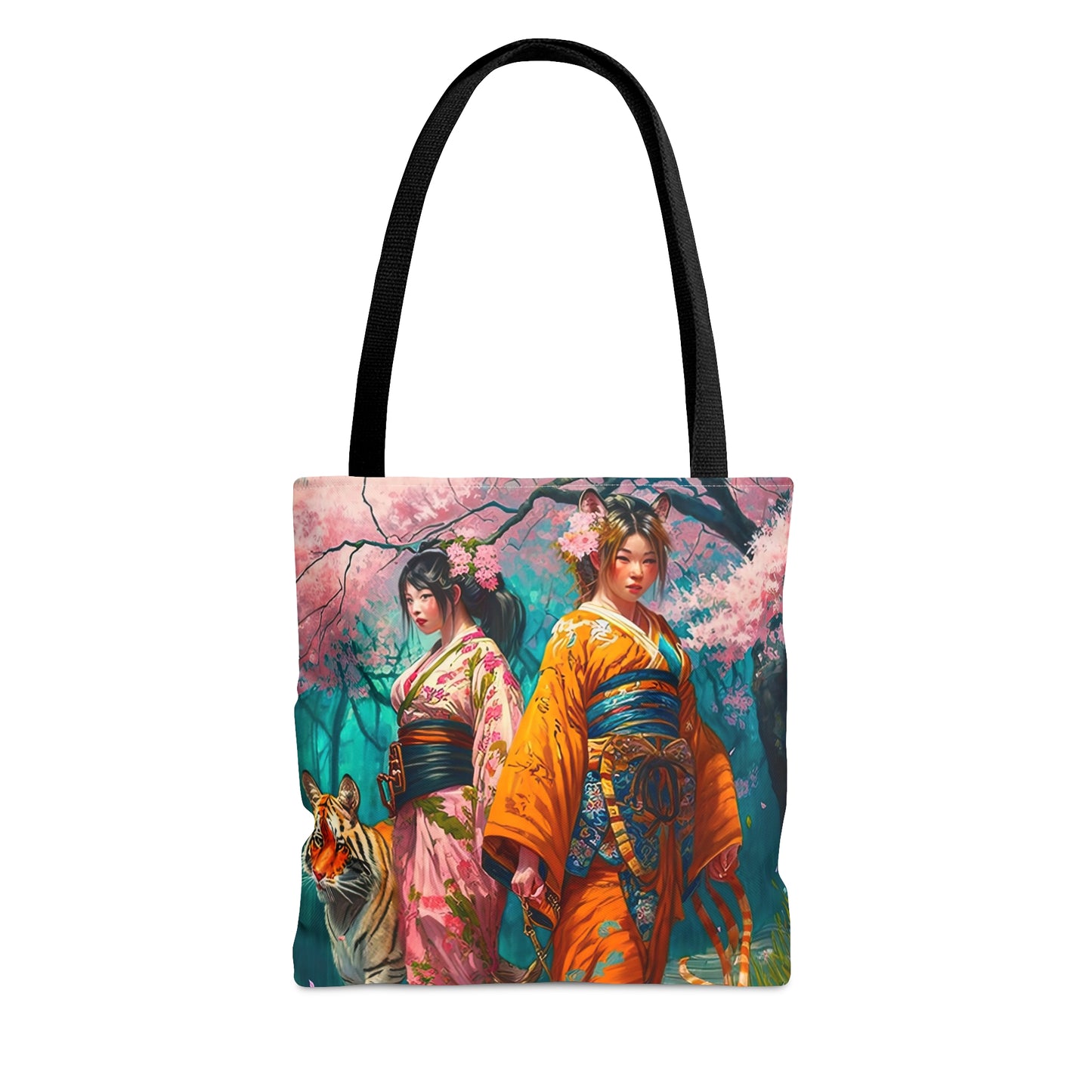 Tiger Geishas - Artistic Tote Bag