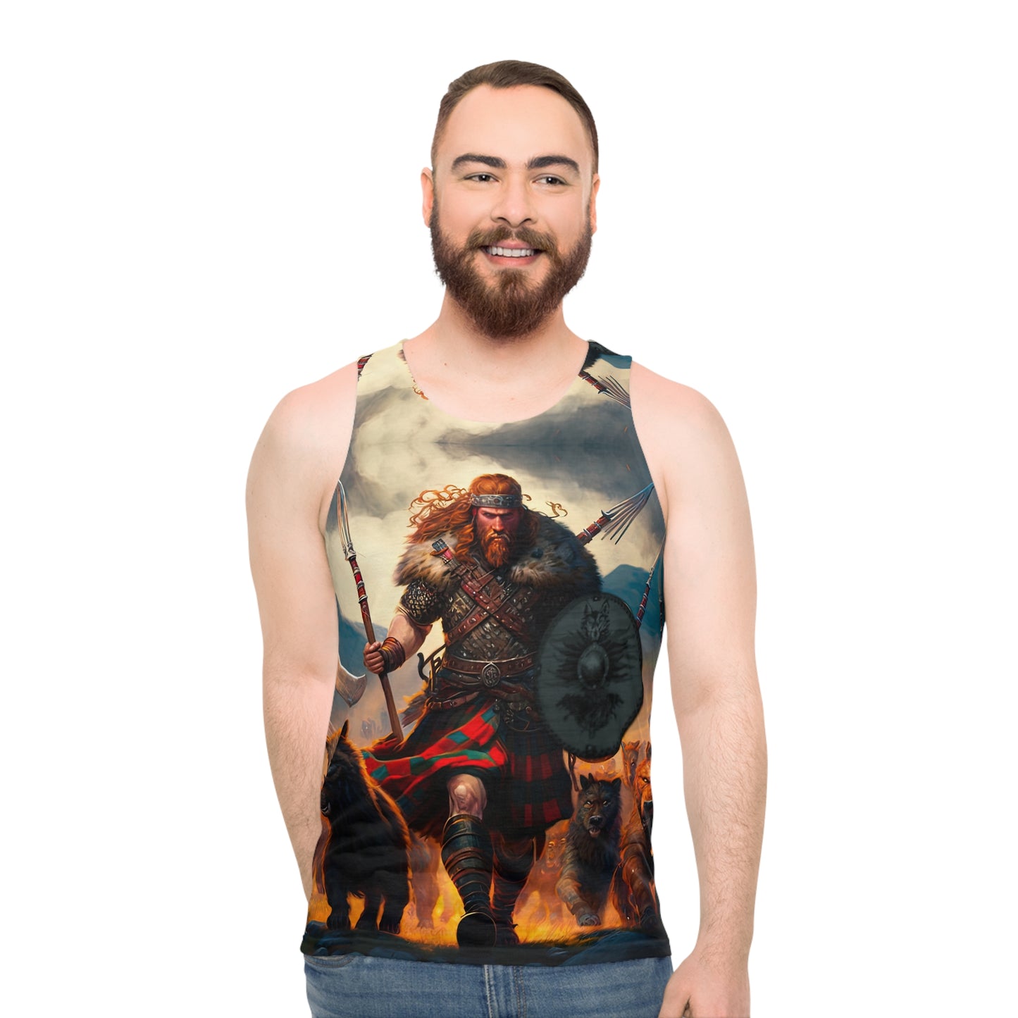 Scottish Battle Dog Pack - Tank Top