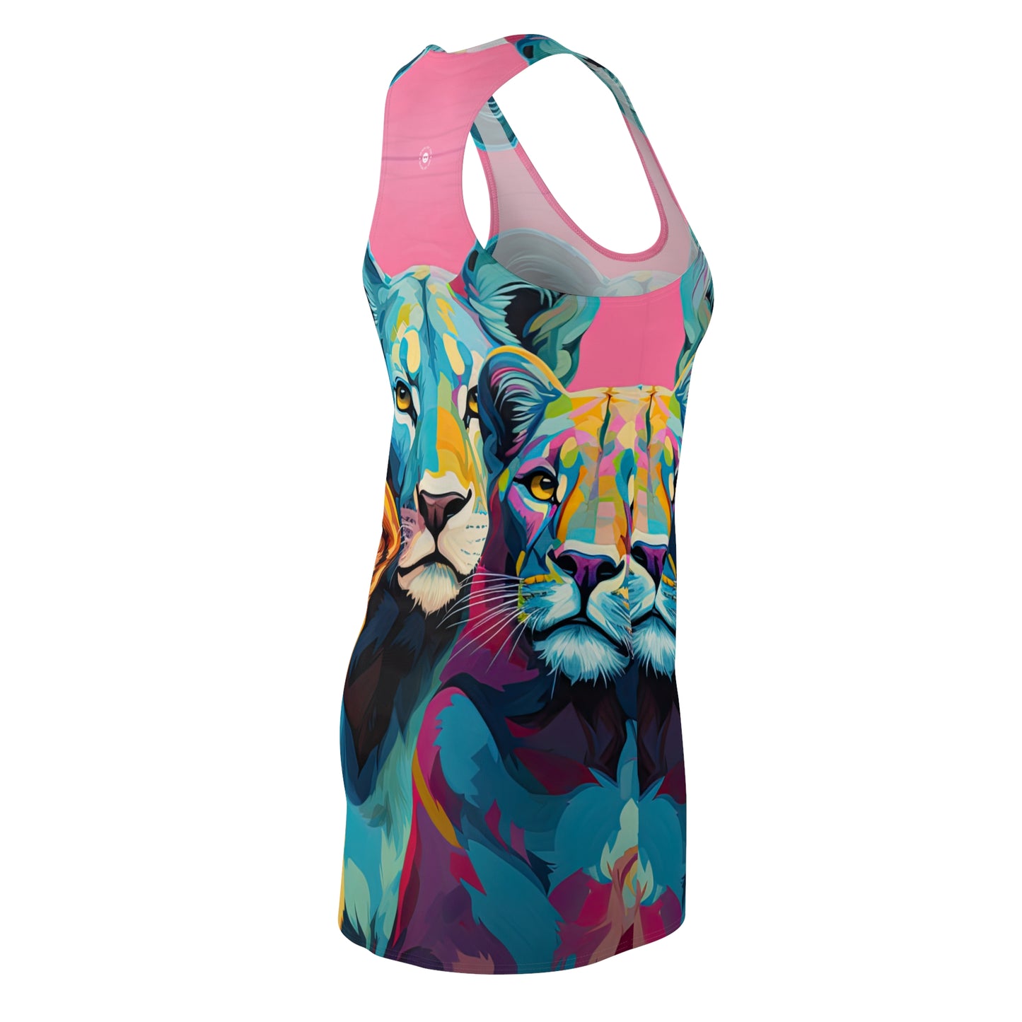 Lion Pride - Artistic Racerback Dress