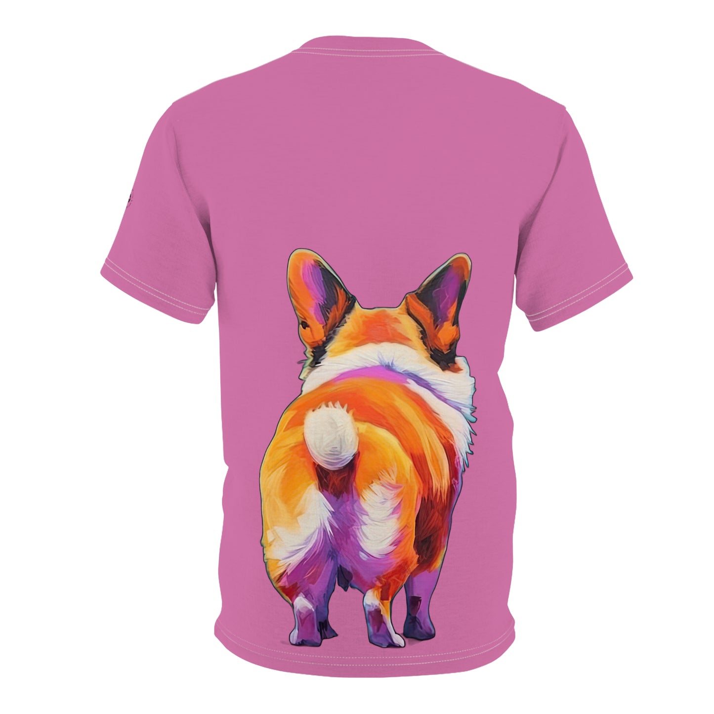 Corgi Butt in Pink - Fashion Tee