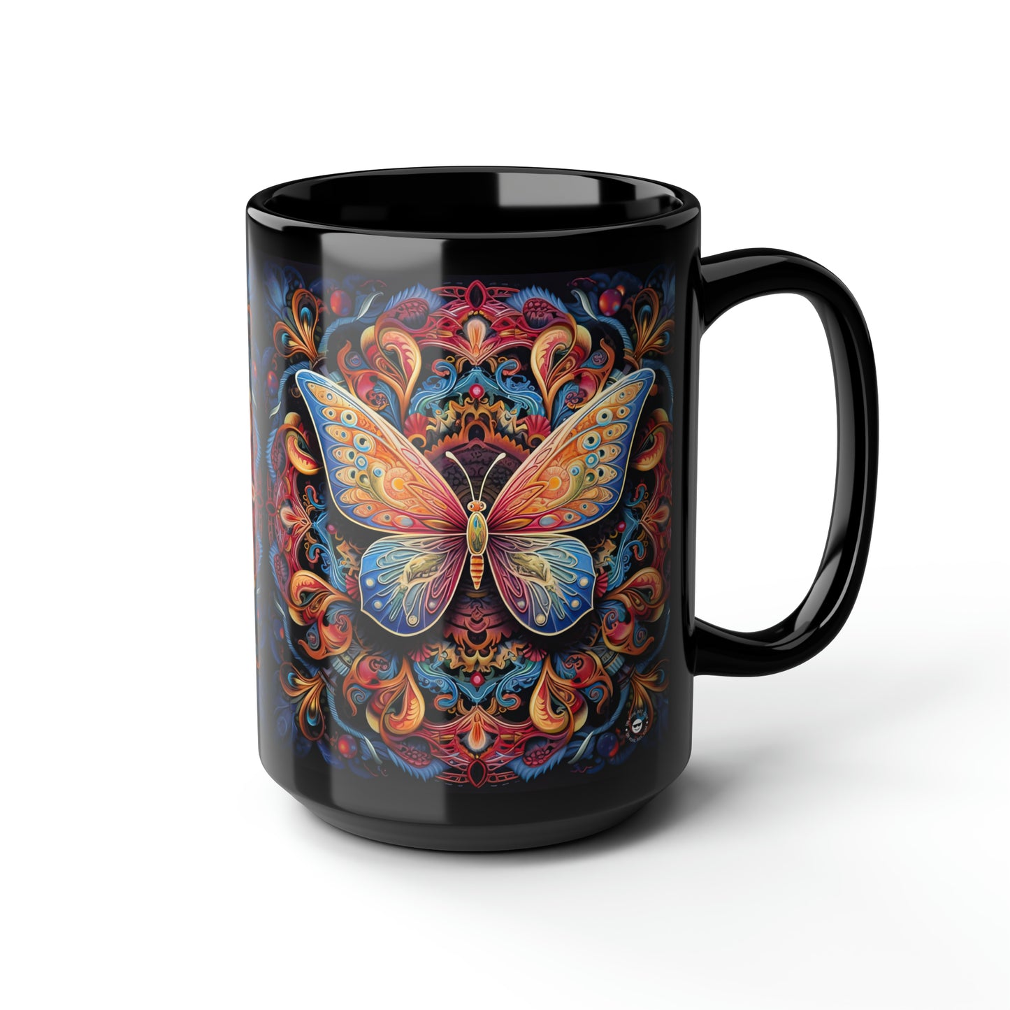 Butterfly Mandala - Mug Art