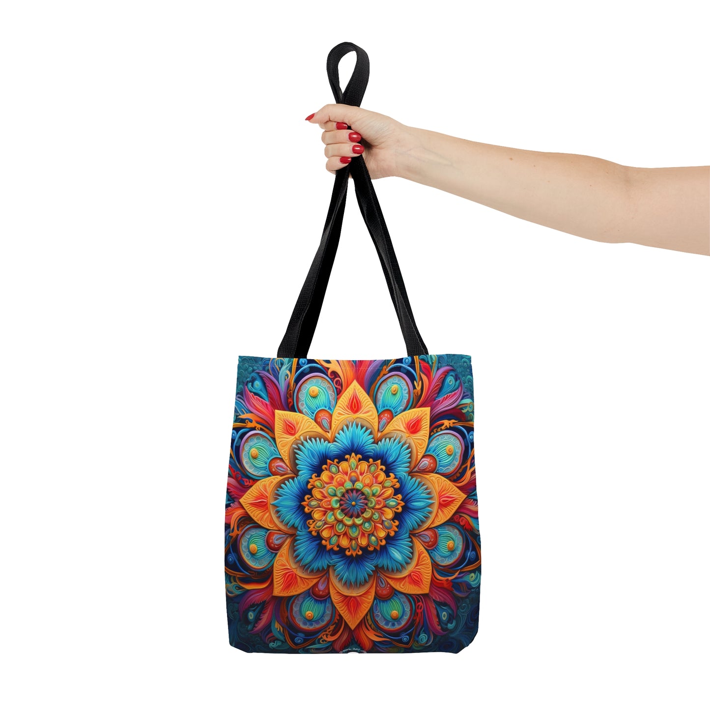 Floral Mandala - Artistic Tote Bag