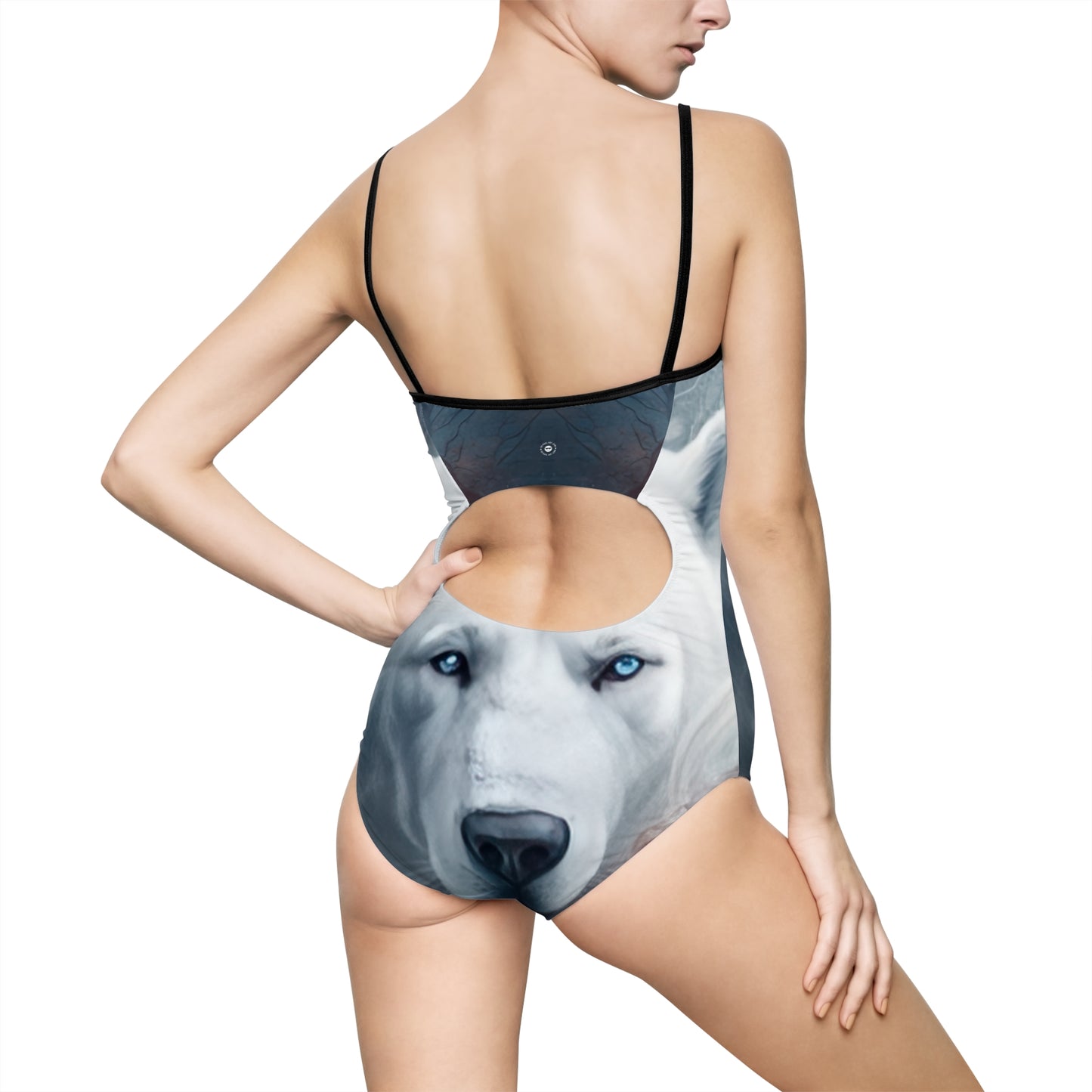 Polar Bear Stare - Artsy One-Piece