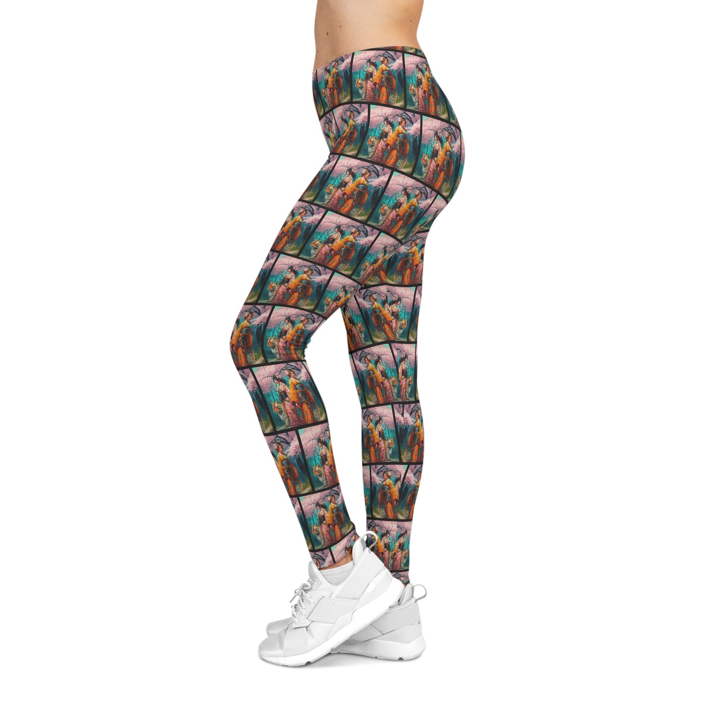 Tiger Geishas - Artistic Leggings