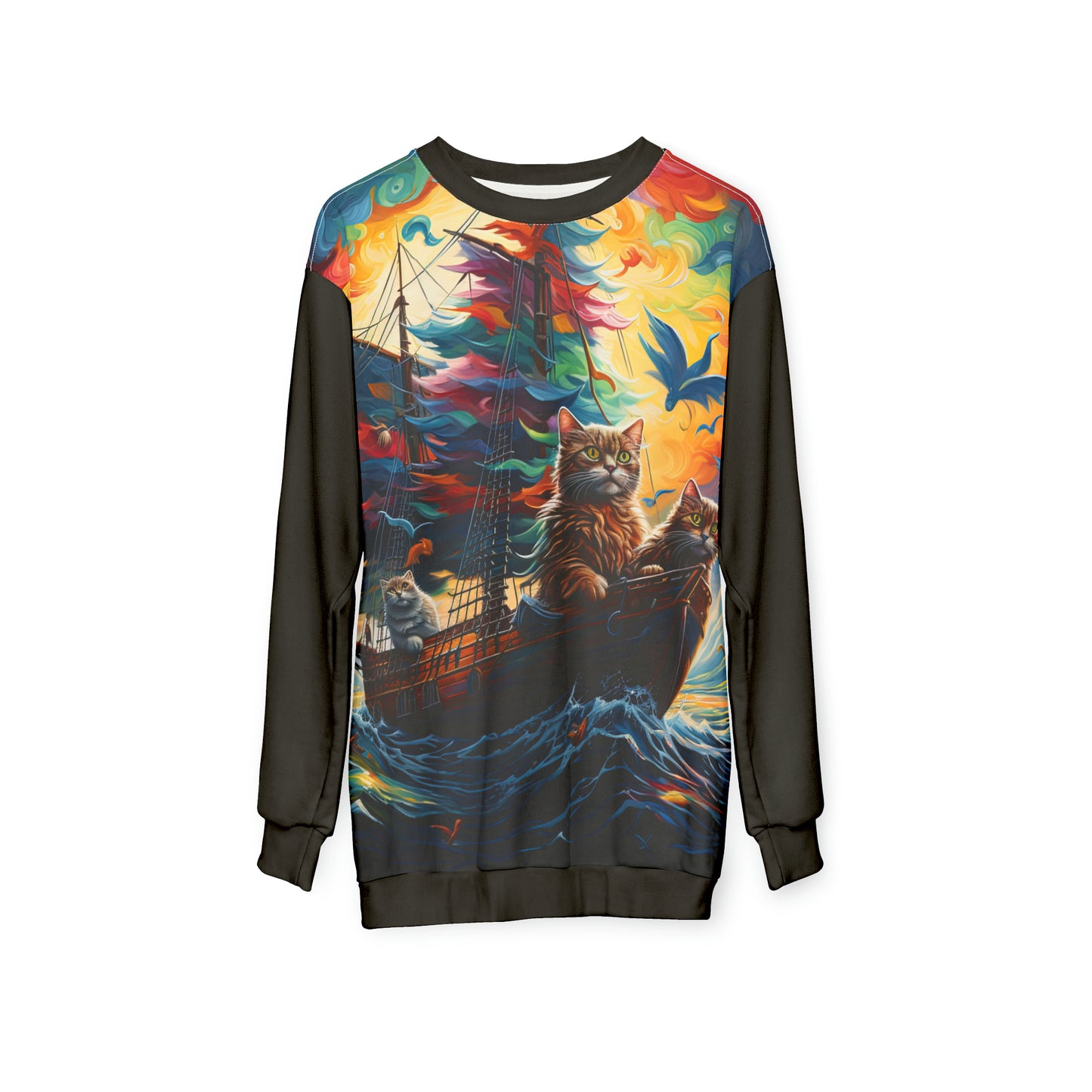 Sea Cats - Artistic Sweatshirt