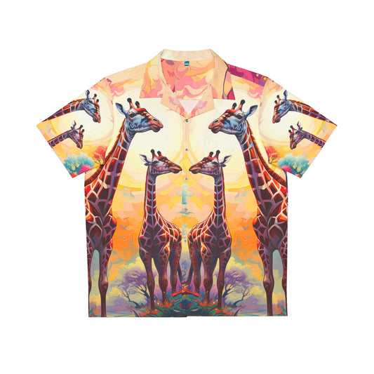 Giraffe Sunrise - California Chill Shirt