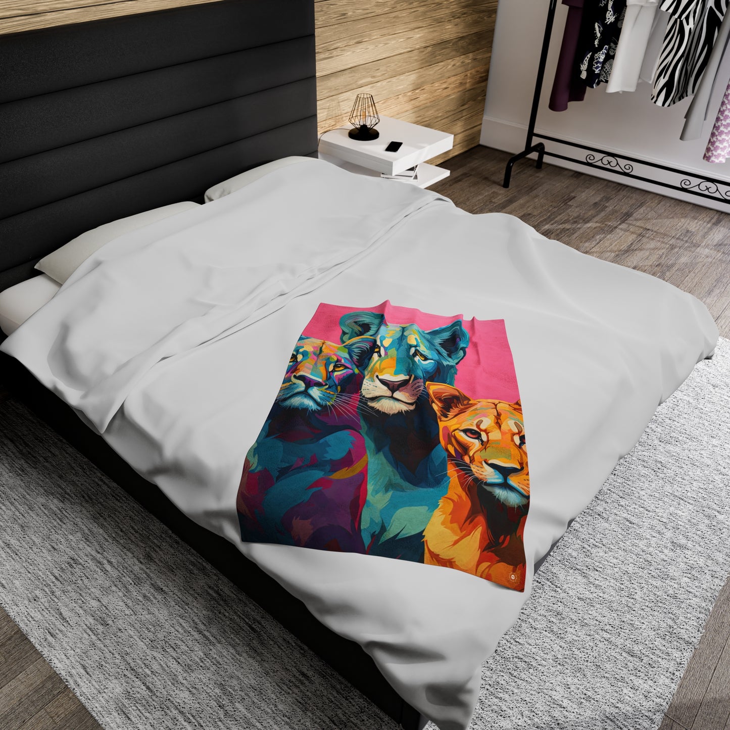 Lion Pride - Artsy Throw Blanket