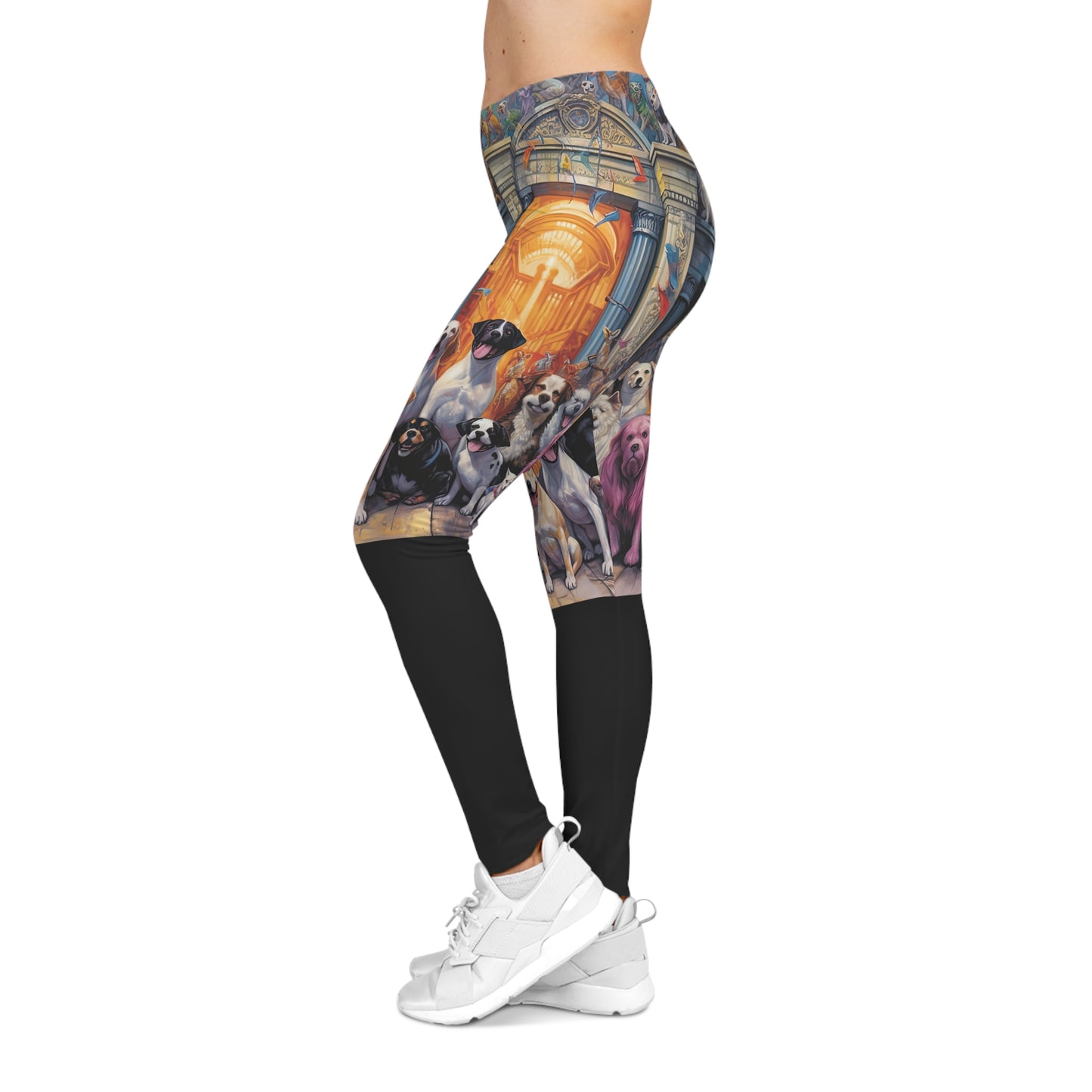 Welcome to the Pearly Gates - Artistic Leggings