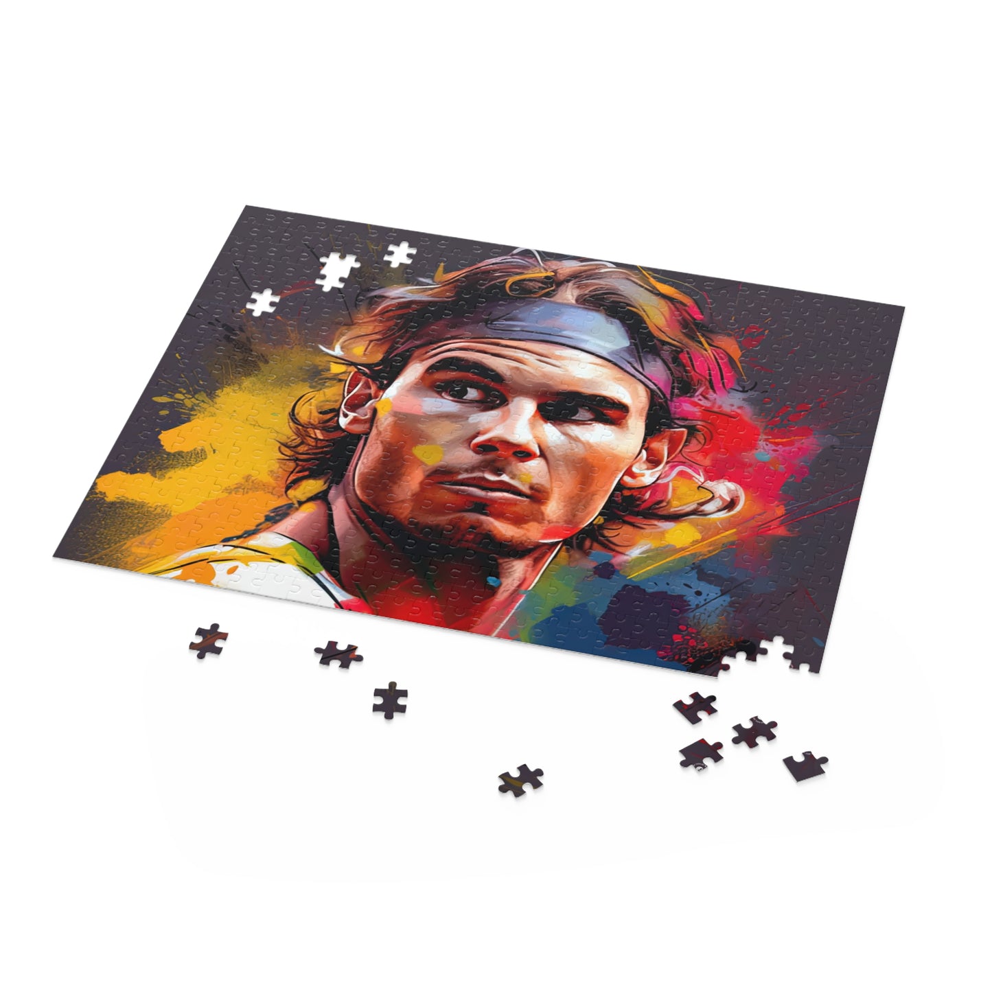 Raphael Nadal Portrait - Jigsaw Puzzle