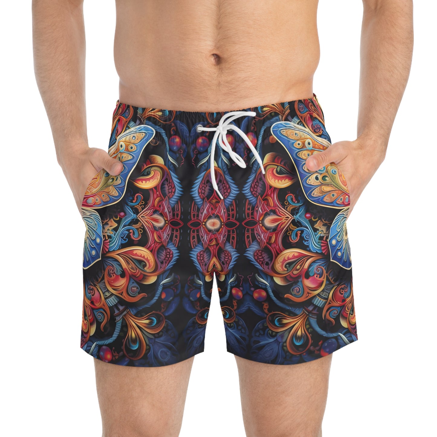 Butterfly Wings - Artsy Swim Trunks