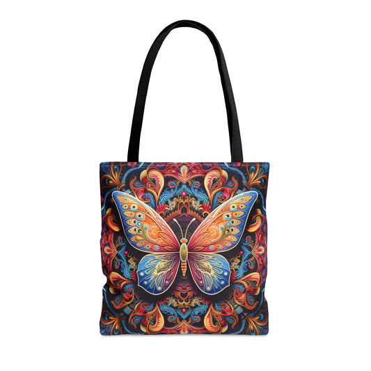 Butterfly Mandala - Artistic Tote Bag