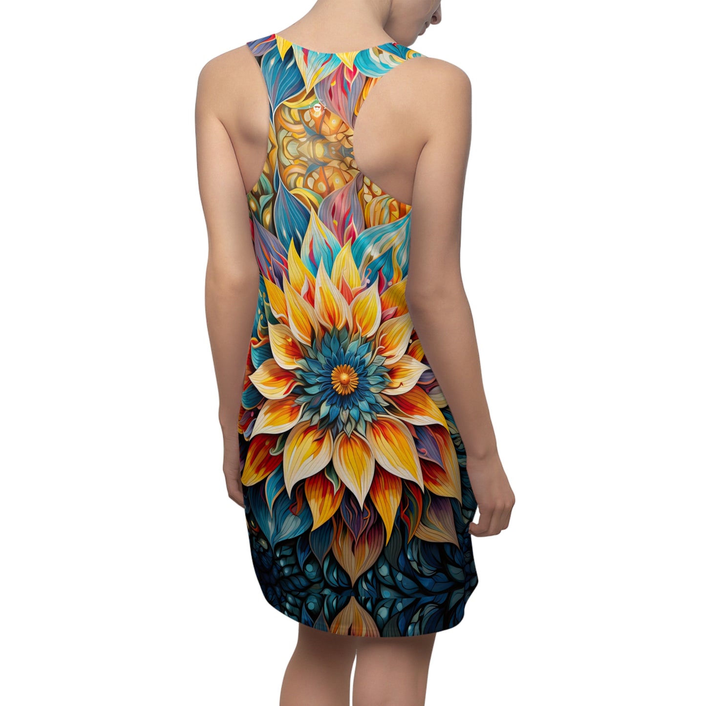 Pulsation - Artistic Racerback Dress