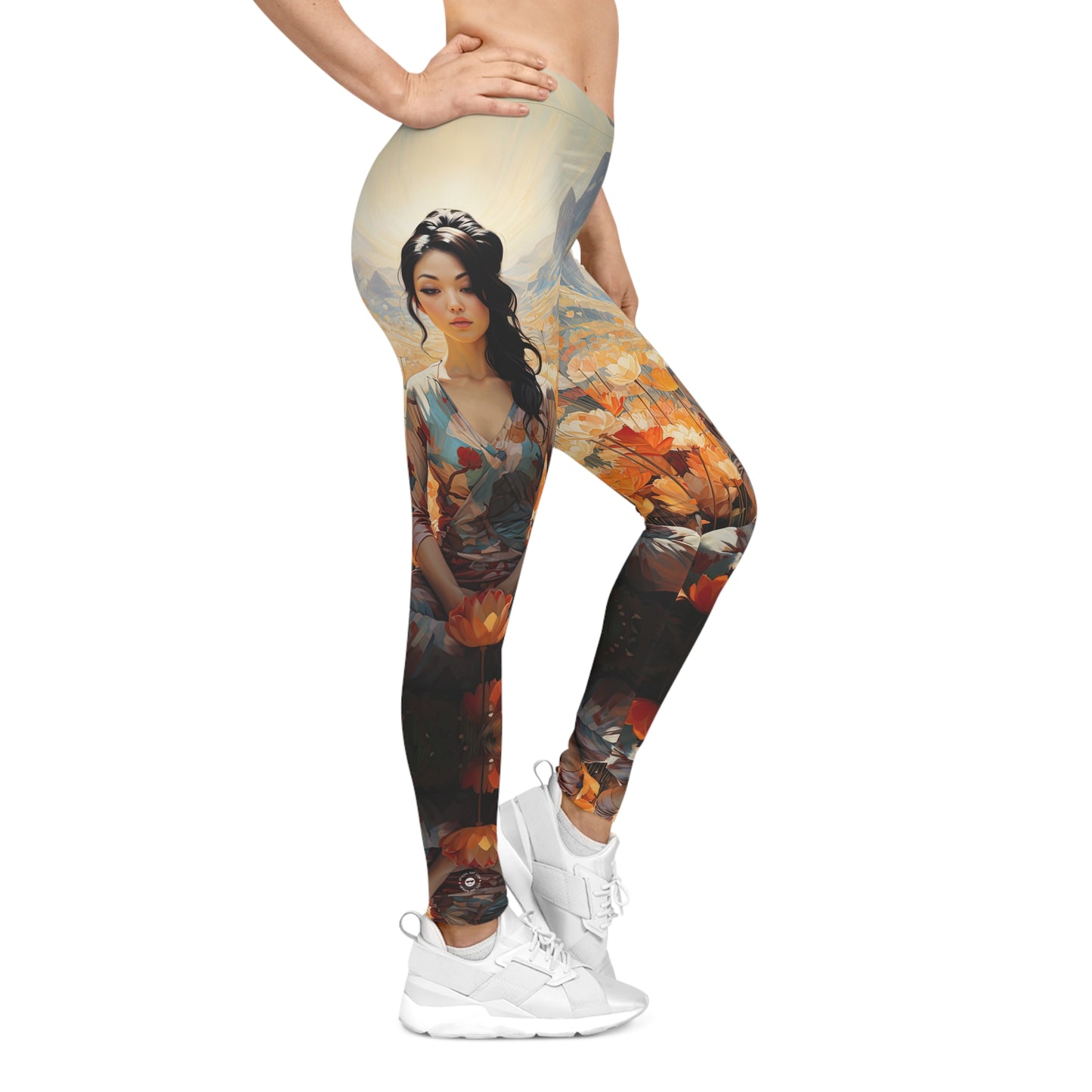 Enlotusment - Artistic Leggings