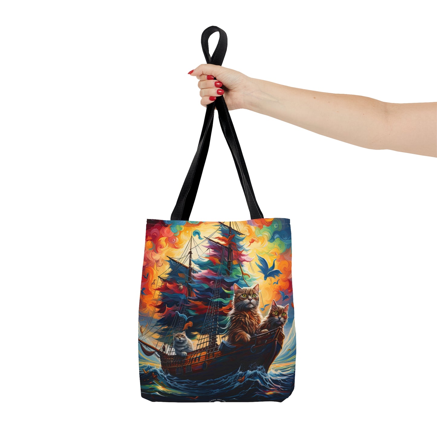 Sea Cats - Artistic Tote Bag