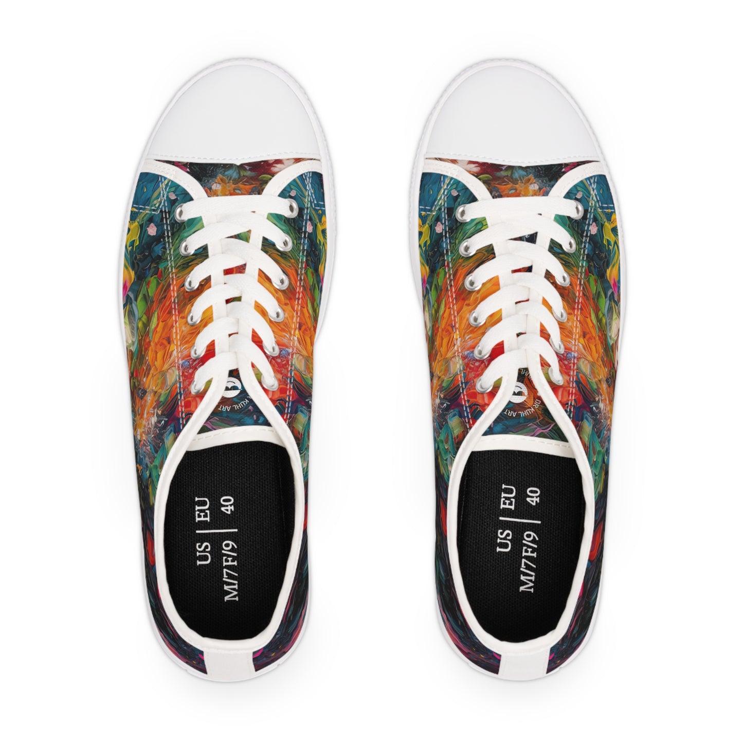 Colorized Dark Energy - Women's Sneakers