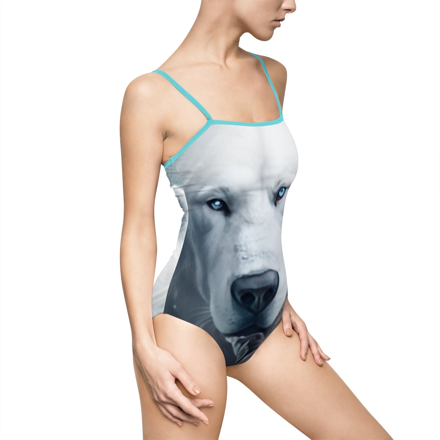 Polar Bear Stare - Artsy One-Piece