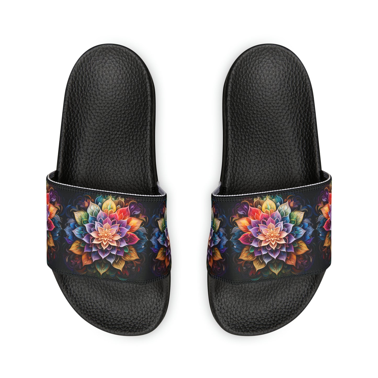 Lotus Mandala - Men's Slides