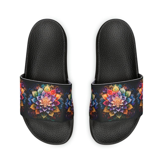 Lotus Mandala - Men's Slides