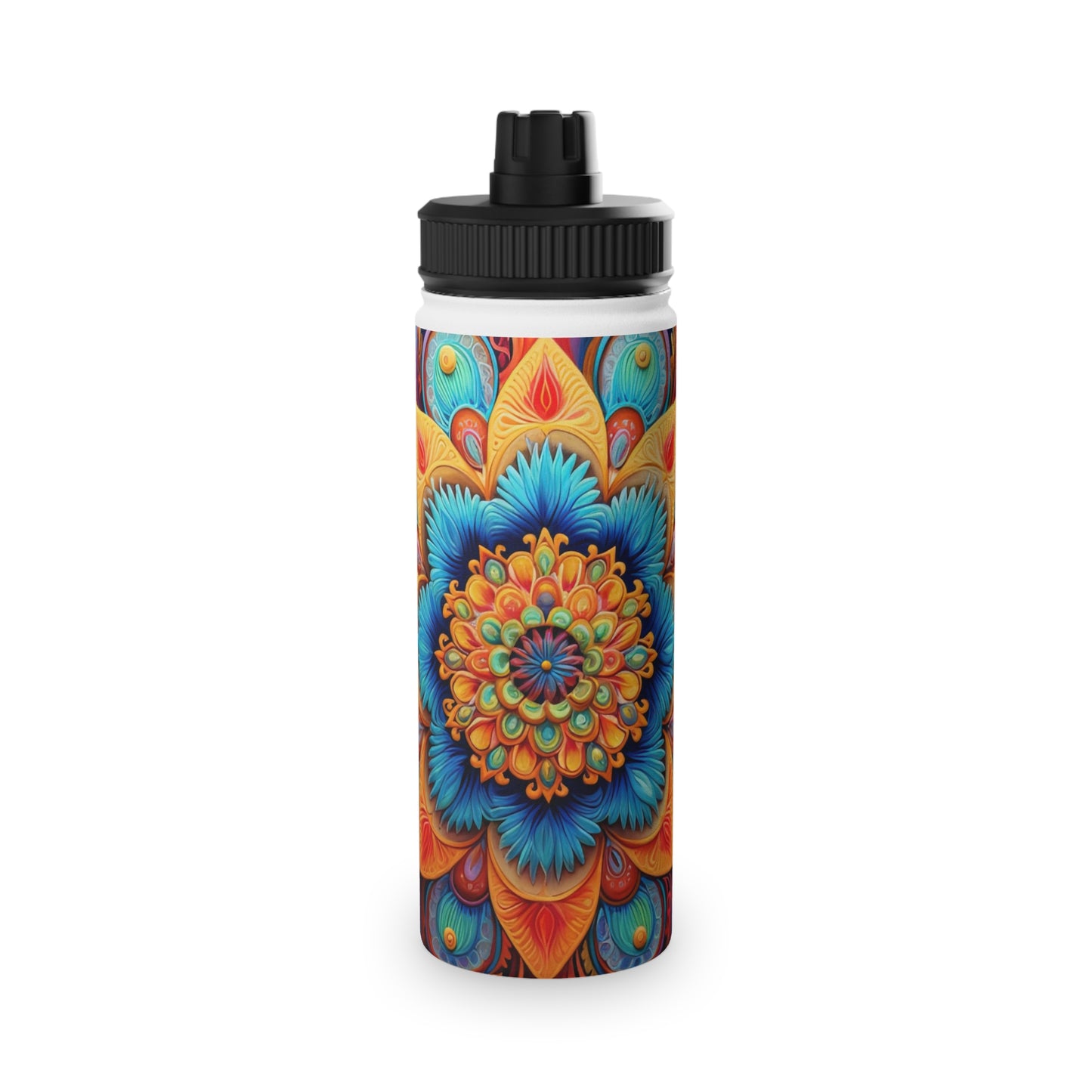 Floral Mandala - Water Bottle