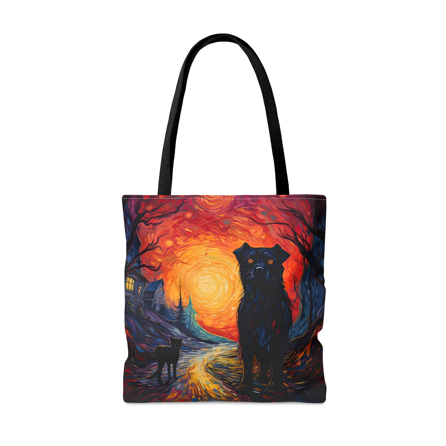 Scary Night - Artistic Tote Bag