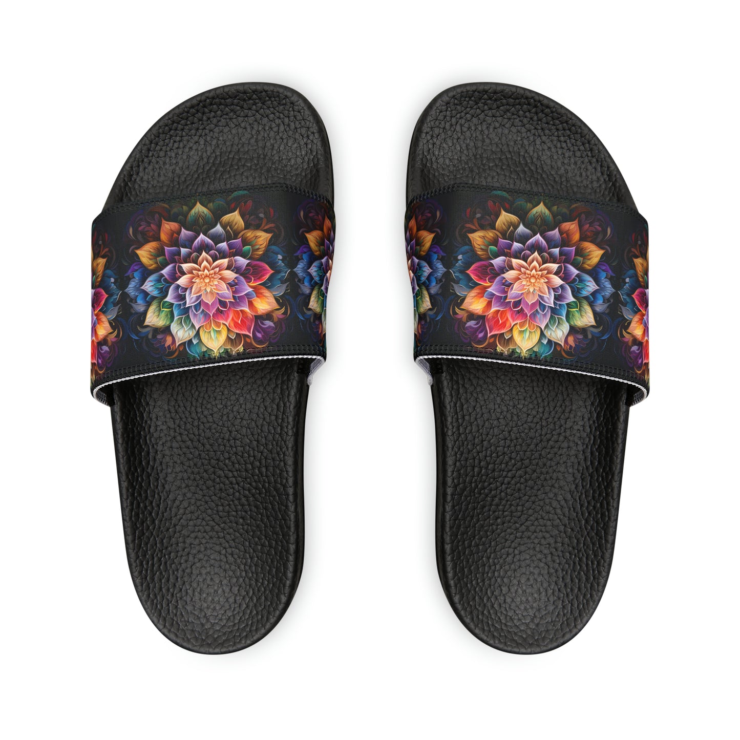 Lotus Mandala - Men's Slides