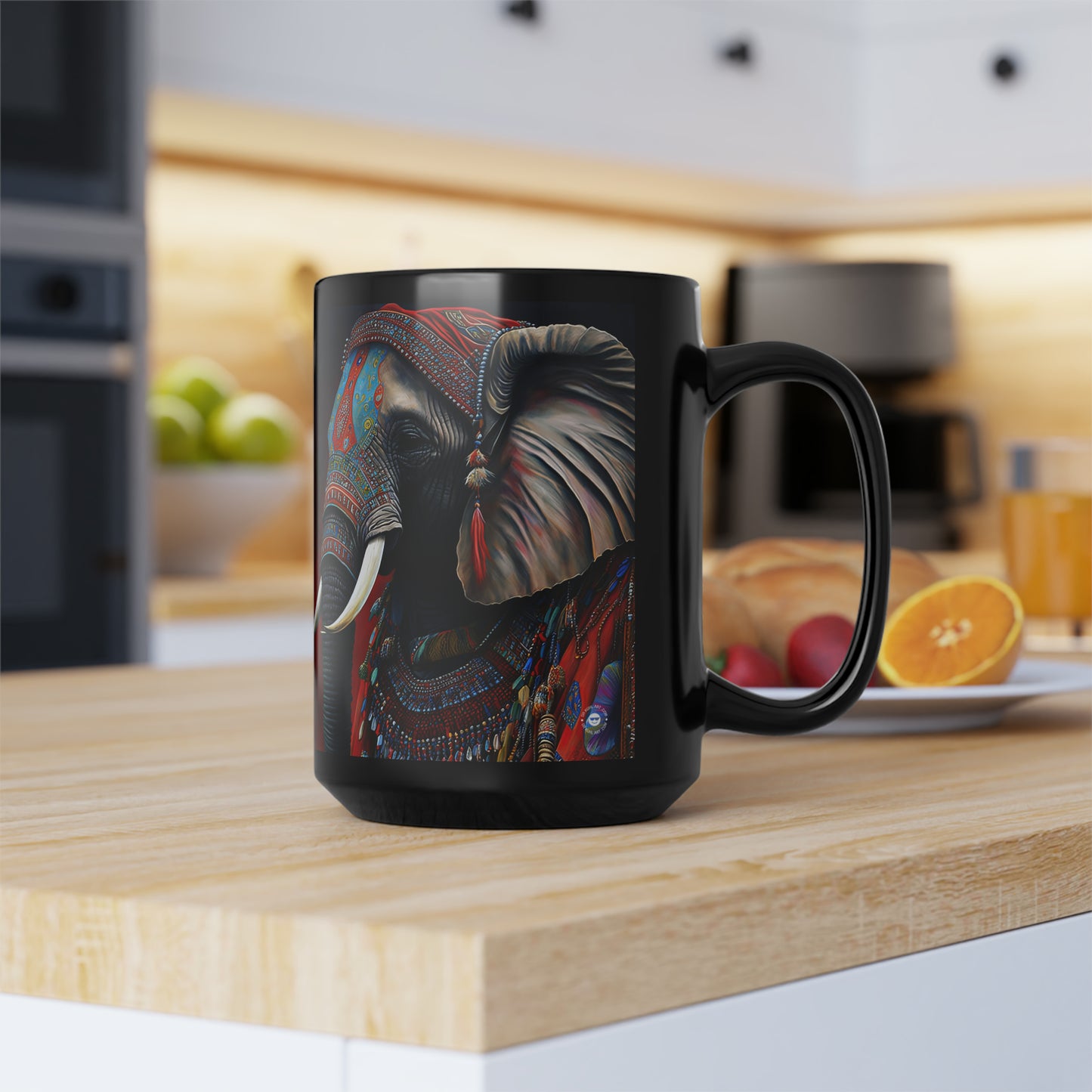 Elephant King - Mug Art