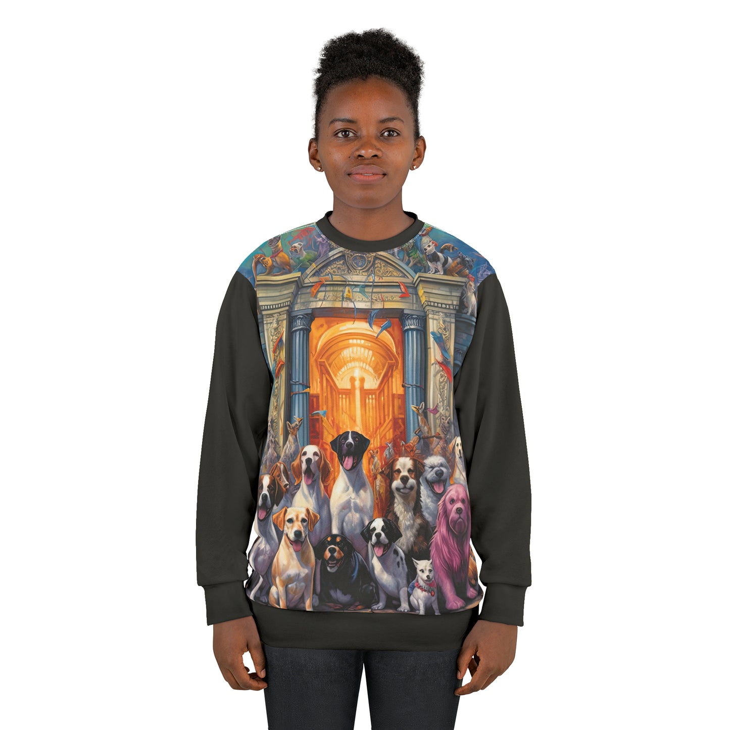 Welcome to the Pearly Gates - Artistic Sweatshirt