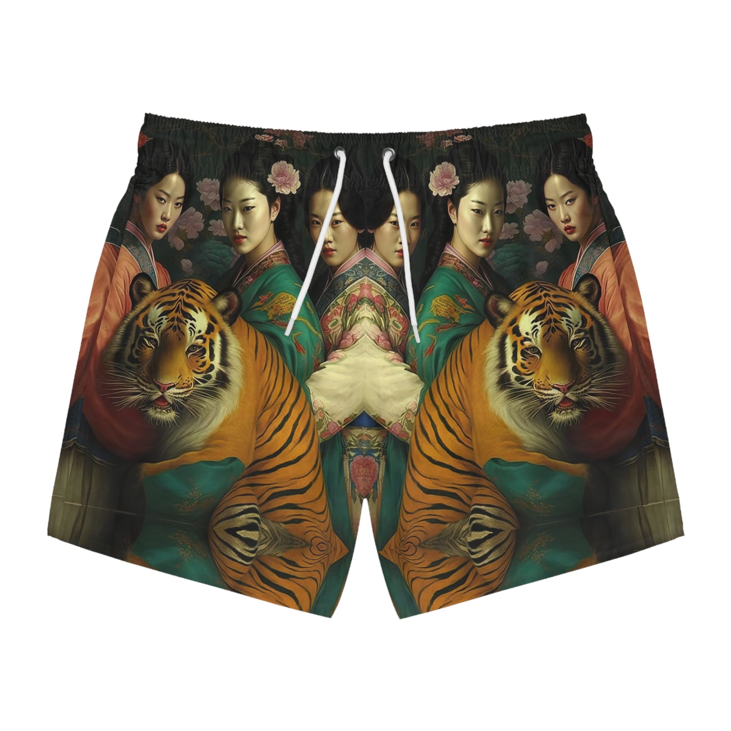 Tiger Girls - Artsy Swim Trunks