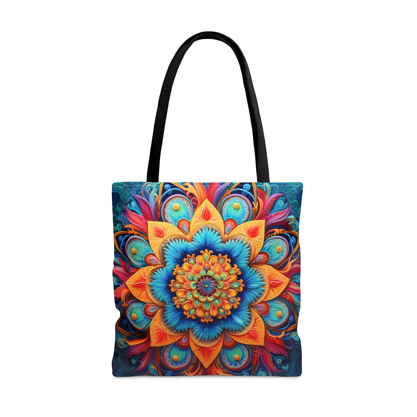 Floral Mandala - Artistic Tote Bag