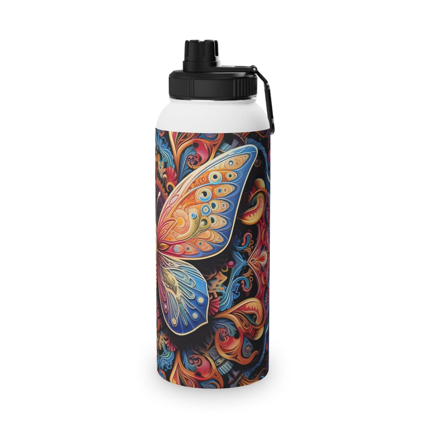 Butterfly Mandala - Water Bottle