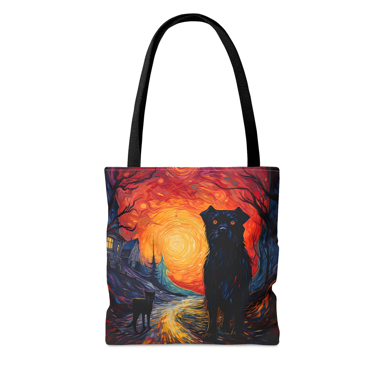 Scary Night - Artistic Tote Bag