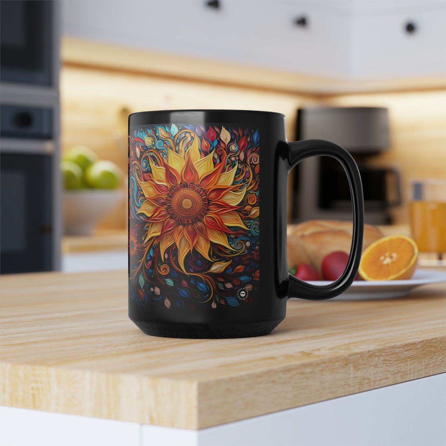 Blustery Blossom - Mug Art