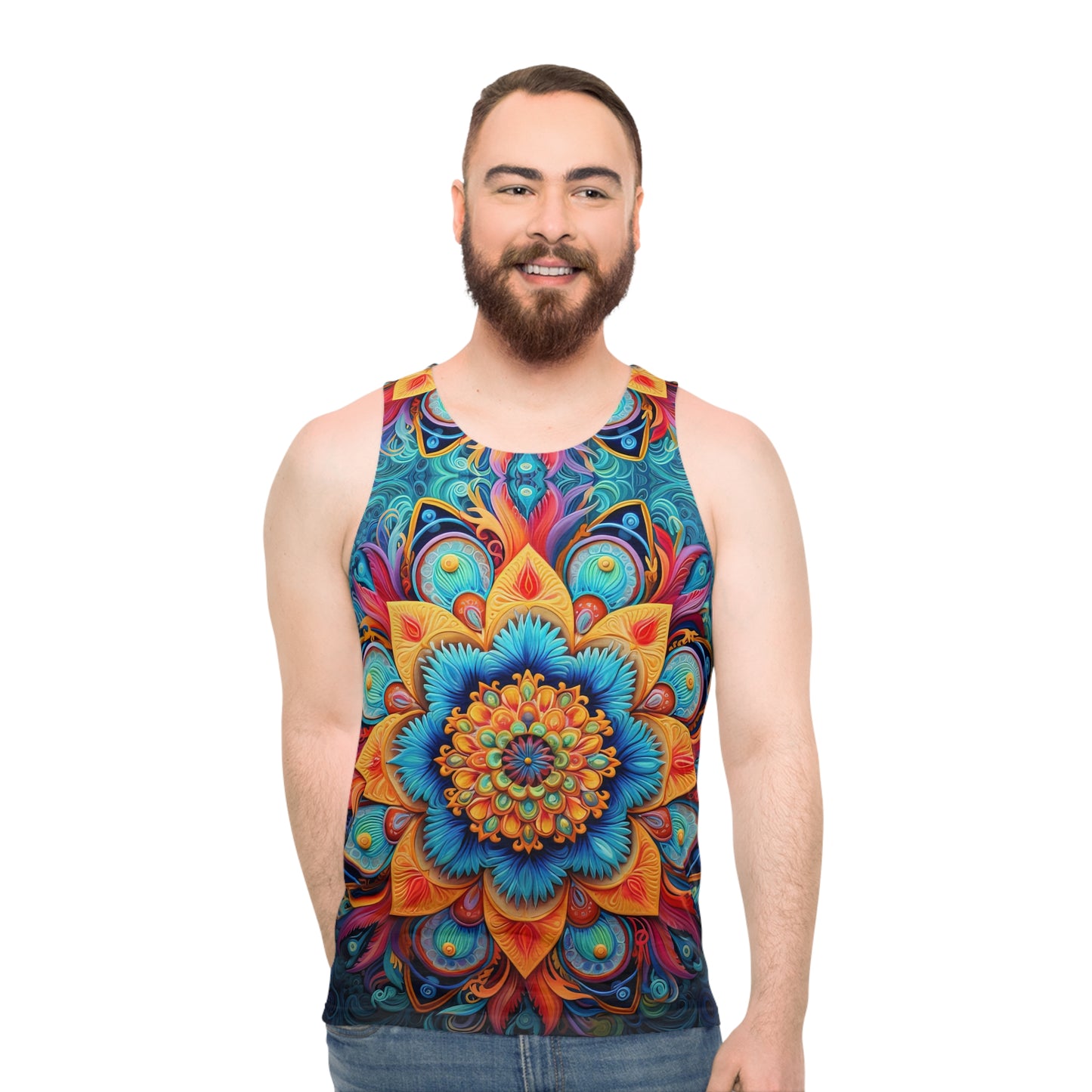 Floral Mandala - Tank Top