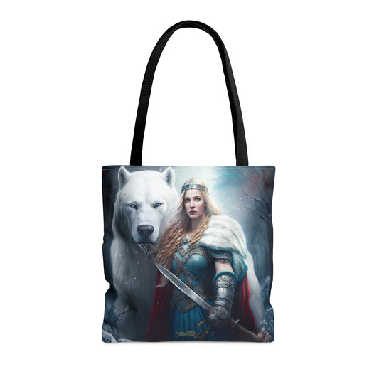 Polar Bear Baroness - Artistic Tote Bag