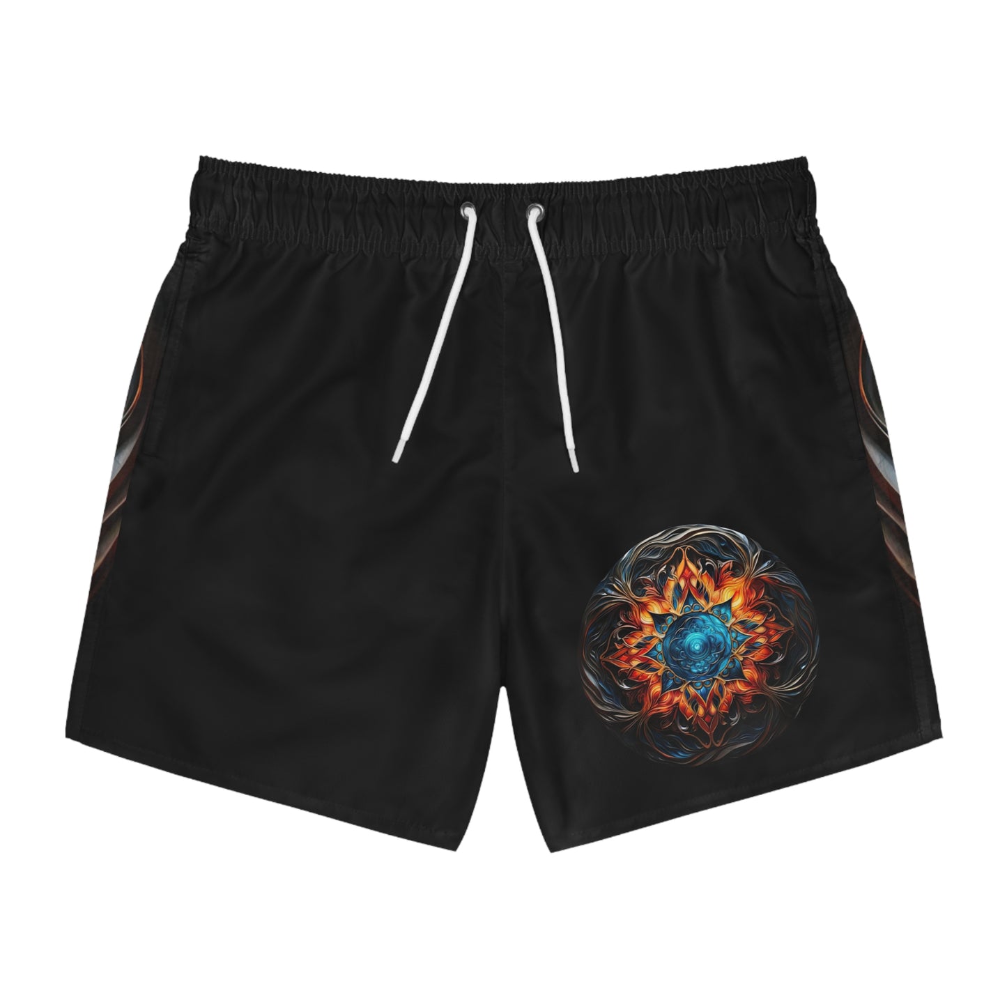 Fire and Ice - Artsy Swim Trunks