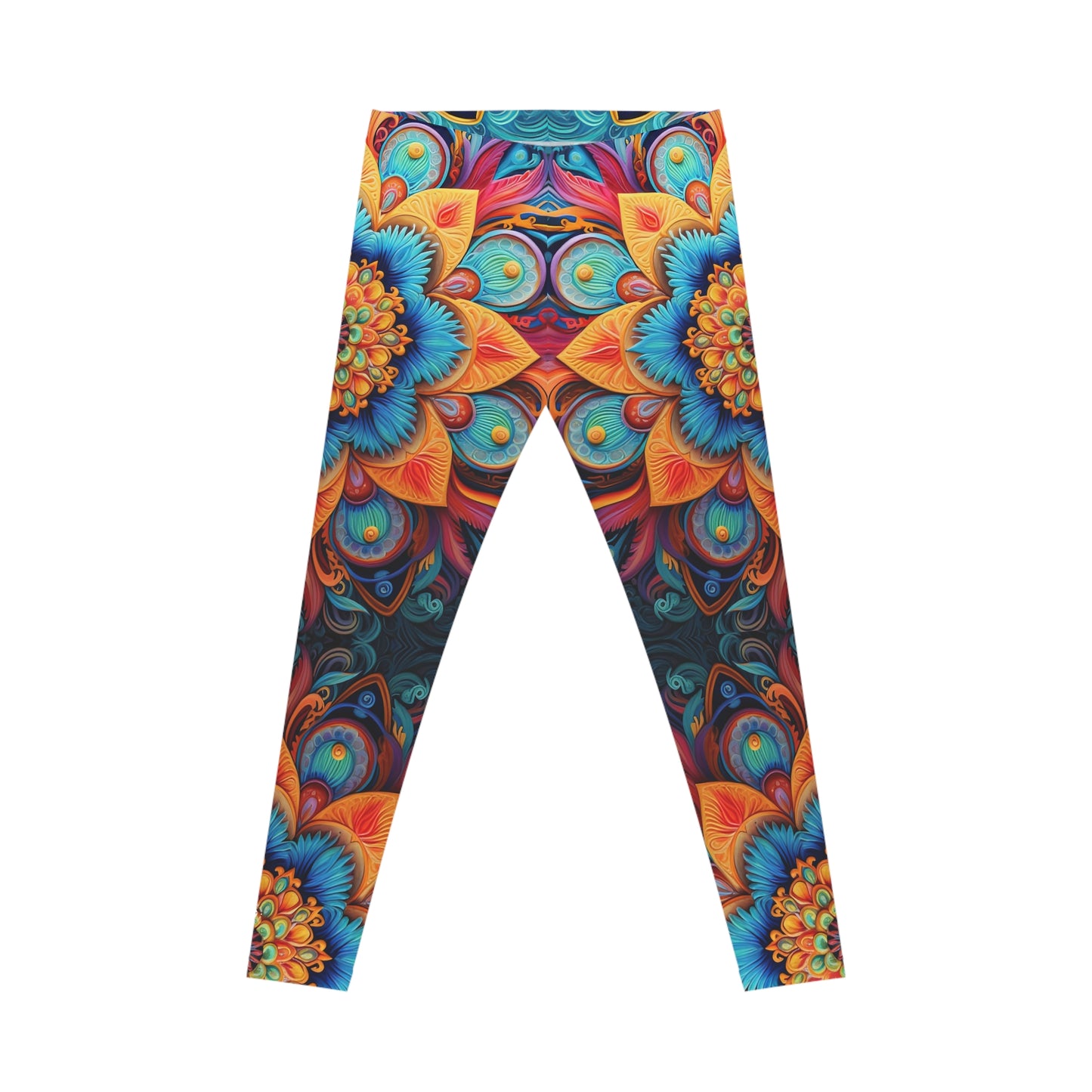 Floral Mandala - Artistic Leggings