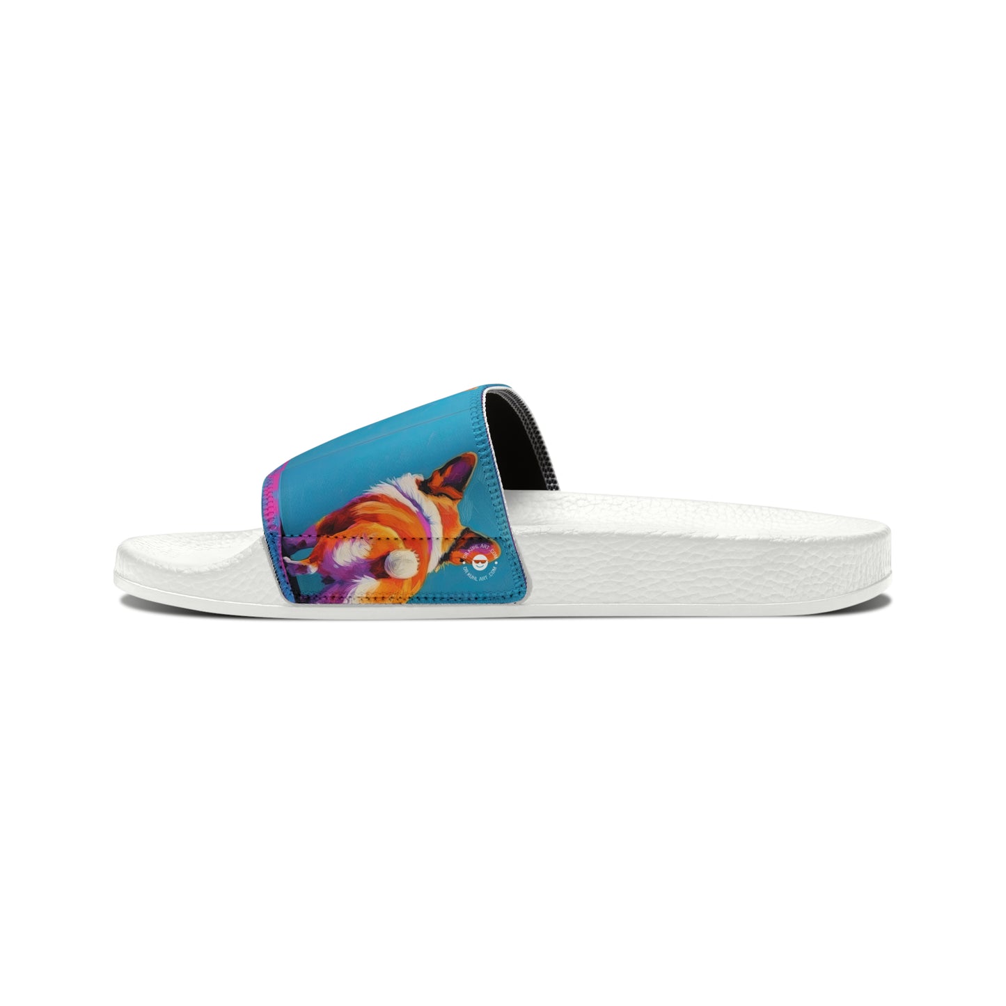 Corgi Butt Blues - Men's Slides