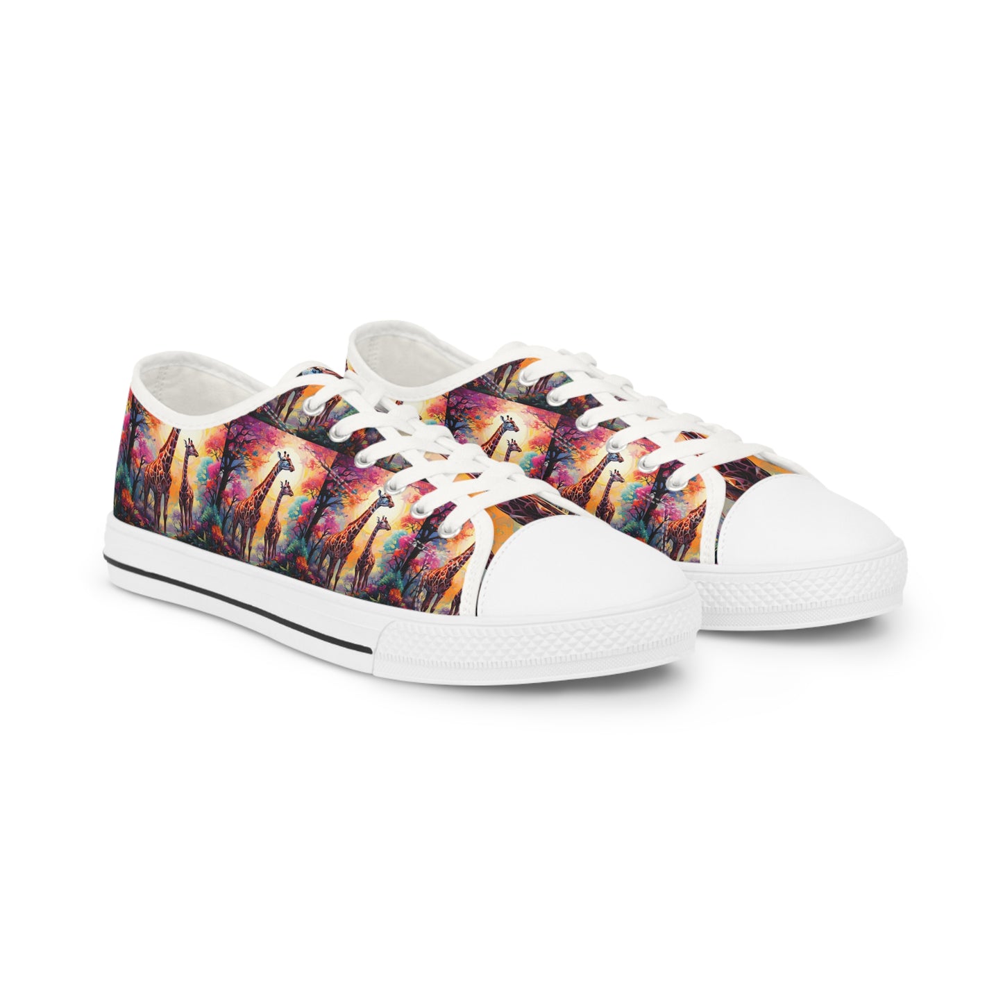 Giraffe Sunrise - Men's Sneakers