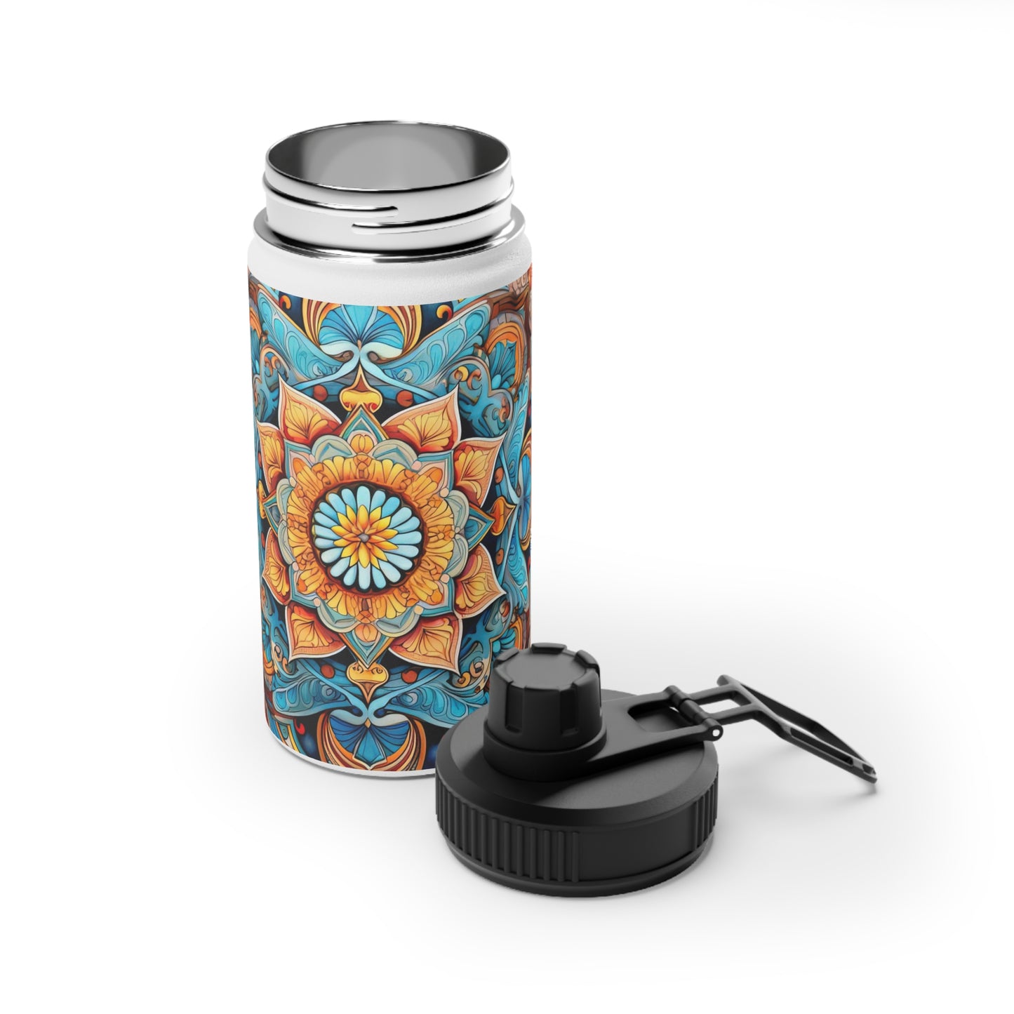 Winged Mandala - Water Bottle