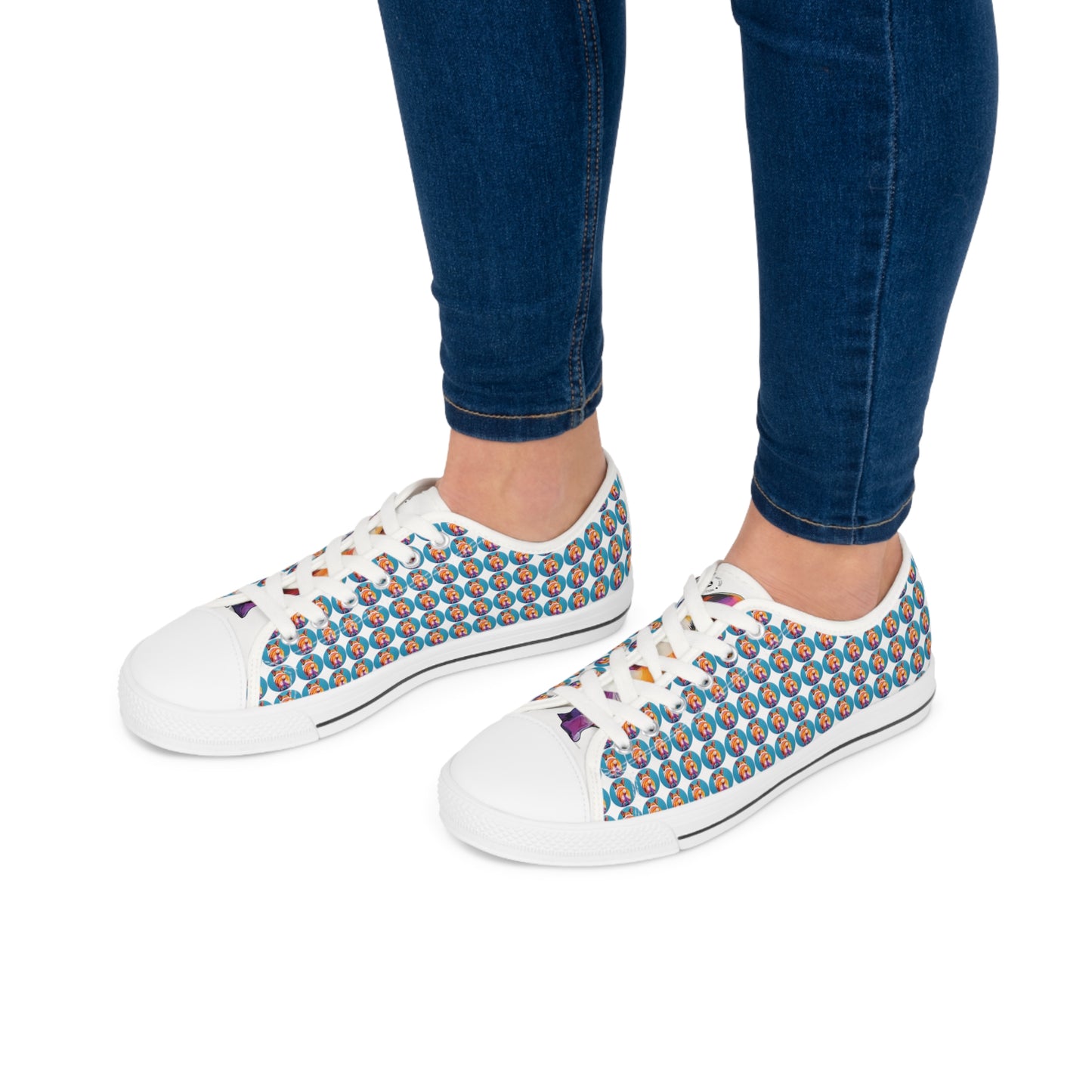 Corgi Butt Dots - Women's Sneakers